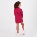 Robe sweat fille col cheminée BANDANA