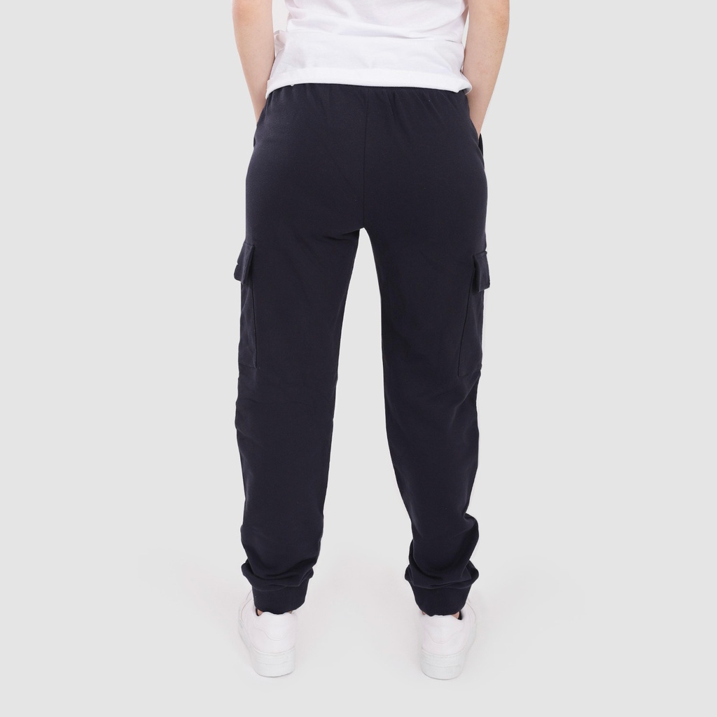 Jogger femme en molleton avec poches cargo