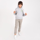 Hoodie garçon avec dos contrasté WORLD WIDE