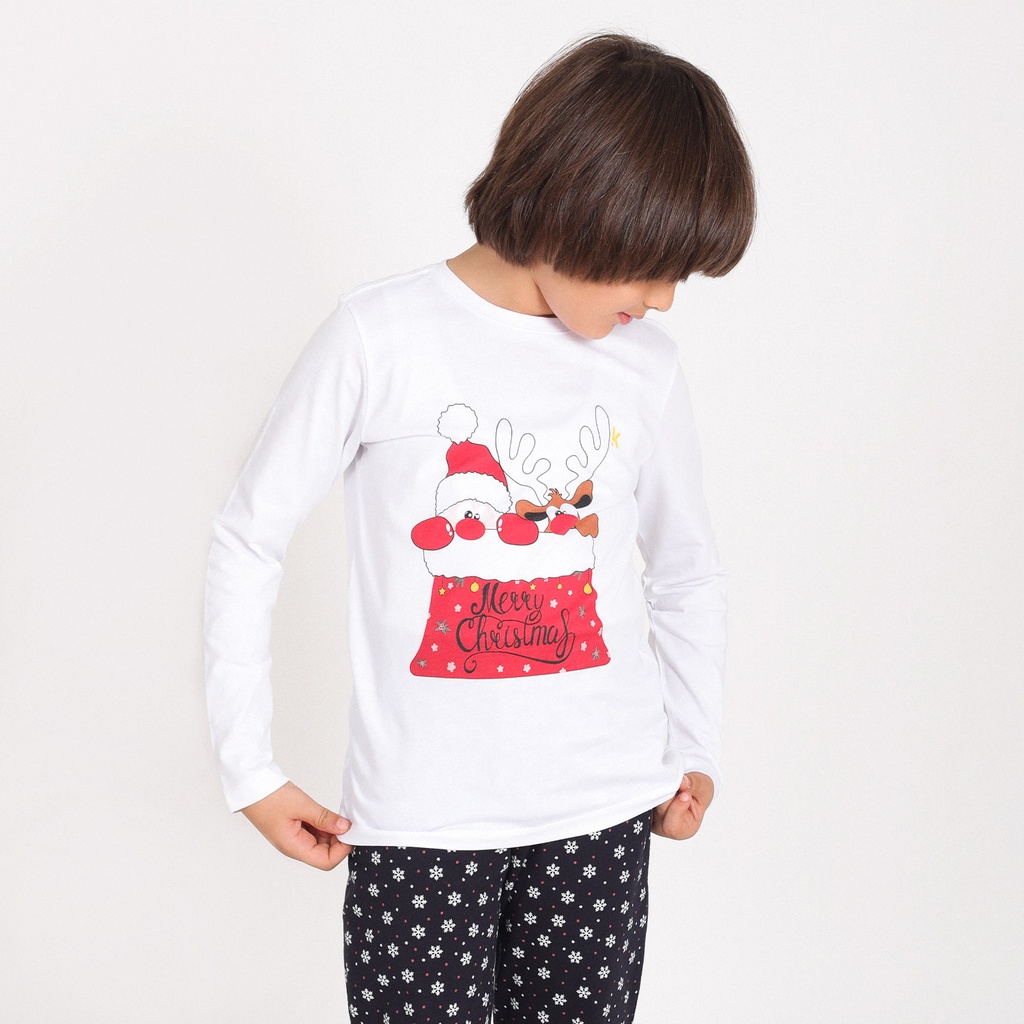 Pyjama garçon manches longues NOEL