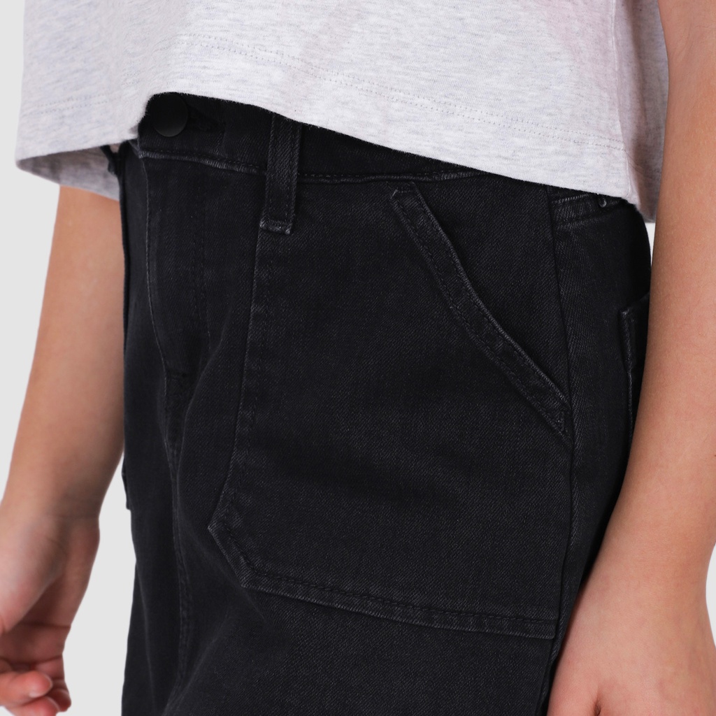 Jupe workwear fille en jeans