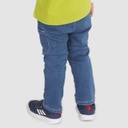 Pantalon cargo bébé en jeans