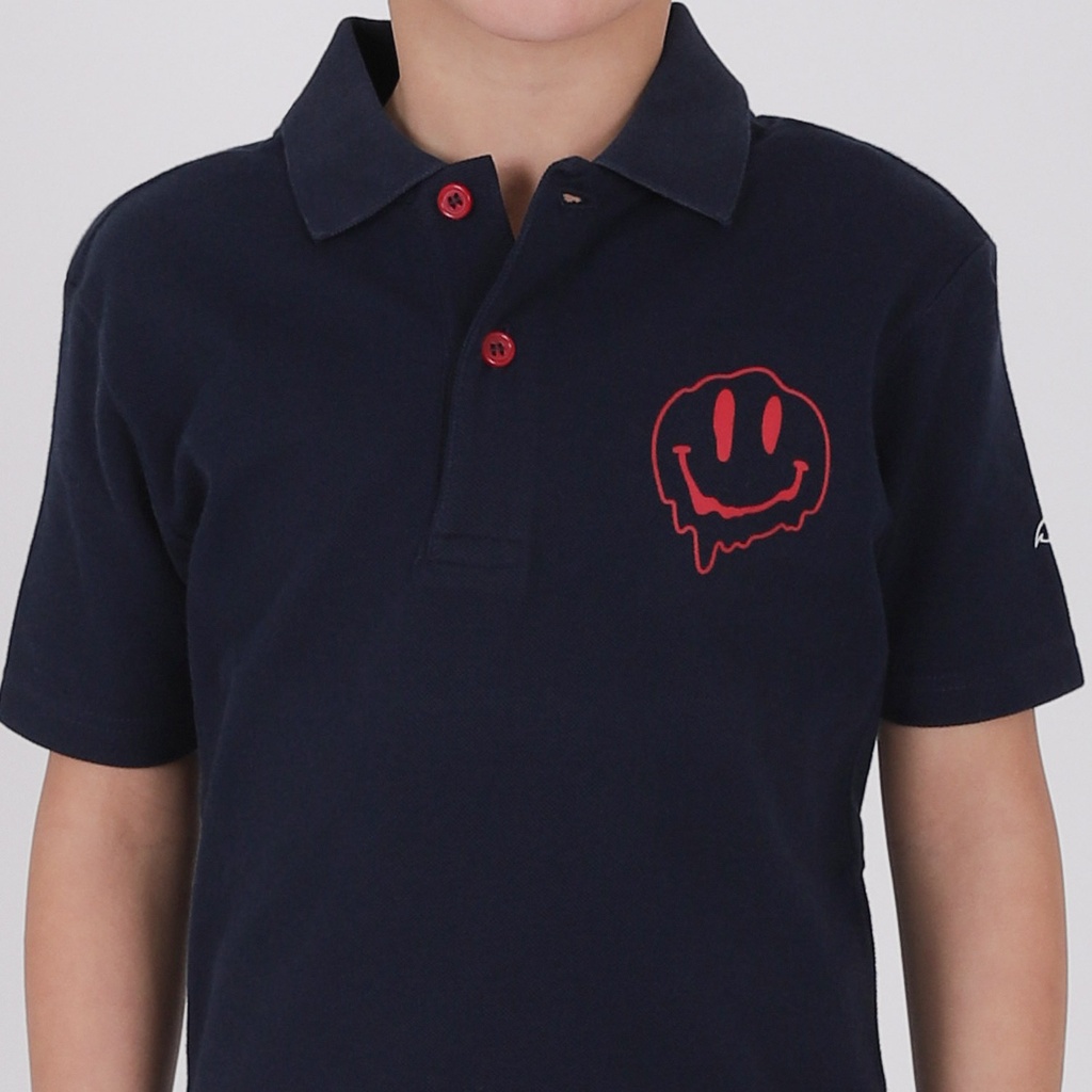 Polo garçon manches courtes SMILEY