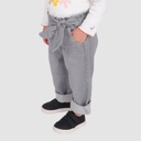 Pantalon bébé fille avec ruban