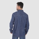 Chemise western homme en jeans  -SHEMS