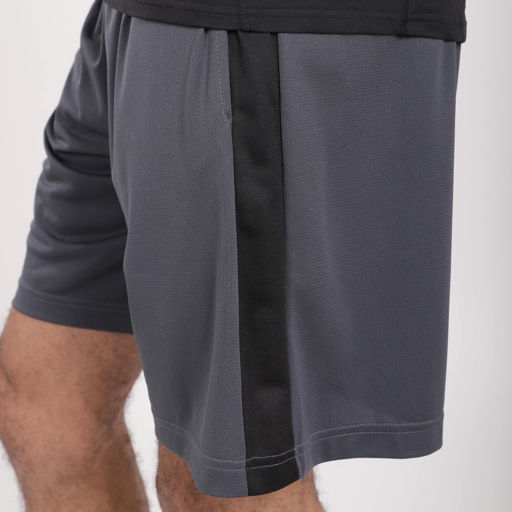 Short de sport homme avec découpe