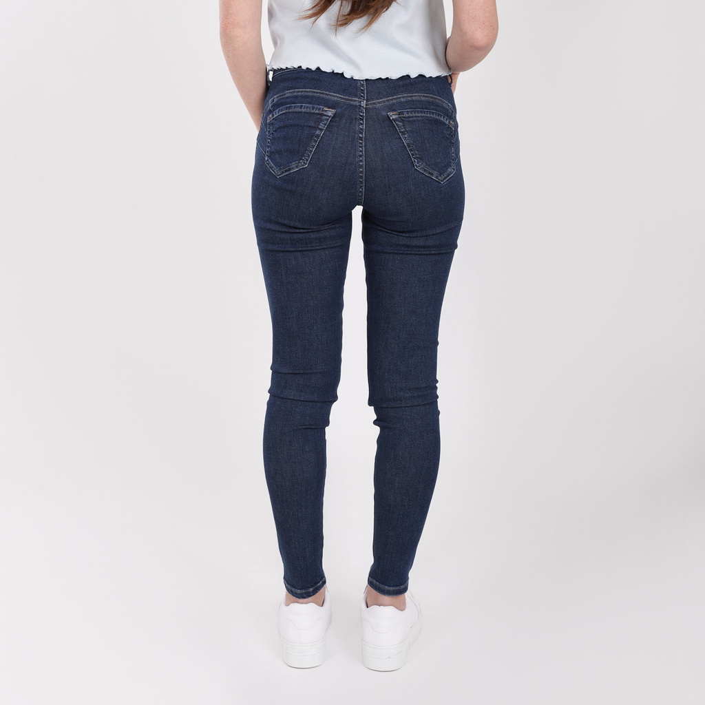 Push up jeans femme taille haute-ALYA