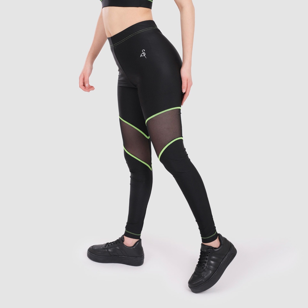 Legging de sport femme avec découpe