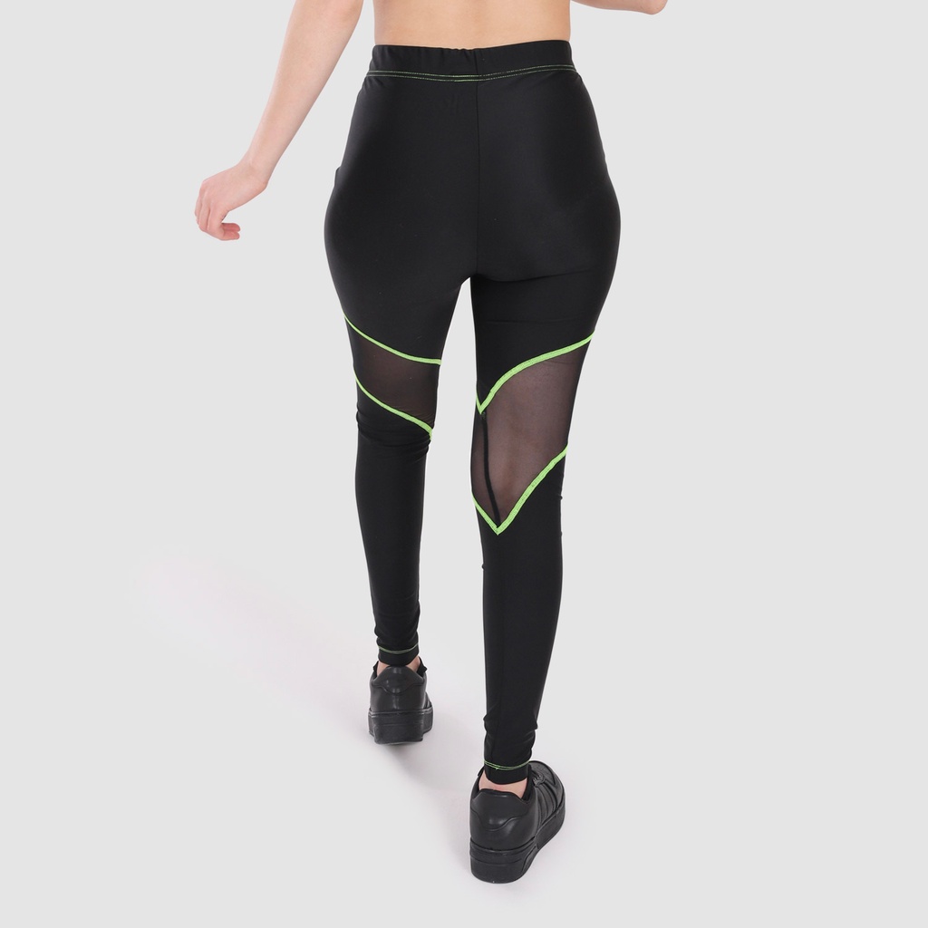 Legging de sport femme avec découpe