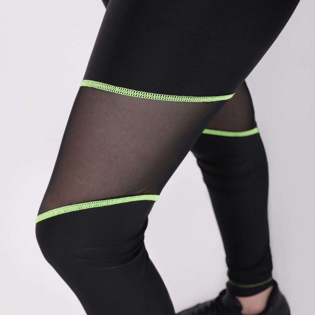 Legging de sport femme avec découpe