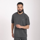 Sweat homme manches courtes avec broderie