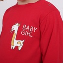 T-shirt bébé manches longues BABY GIRL