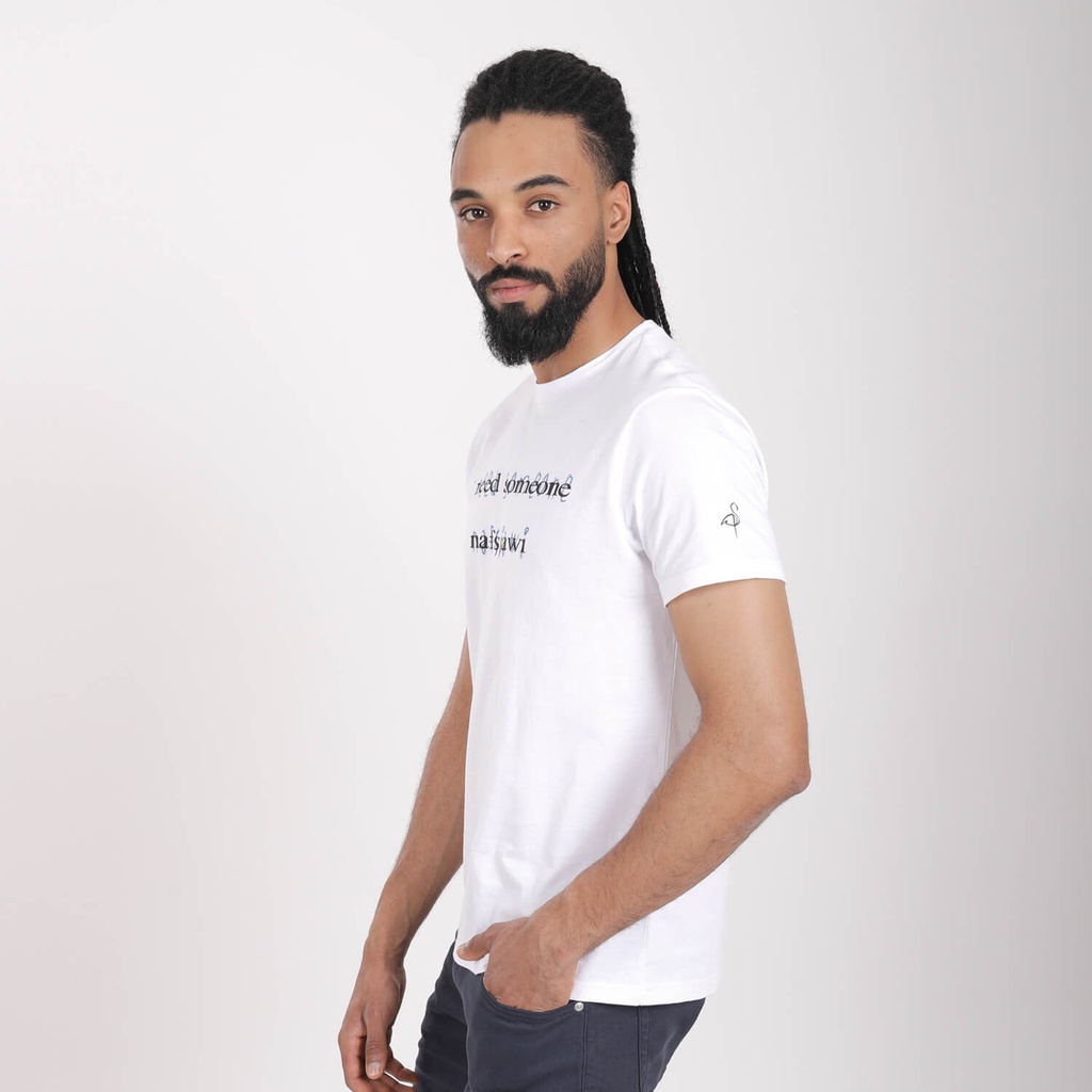 T-shirt homme manches courtes I NEED SOMEONE NAFS JAWI