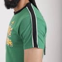 T-shirt homme manches courtes avec bande sur les épaules YAARFOUNI MAN7IRCH