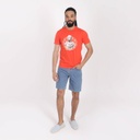 T-shirt slim homme manches courtes HANNIBAL