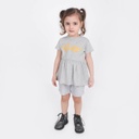 T-shirt bébé manches courtes avec volant إنتي شمسي