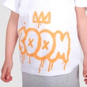 T-shirt oversized bébé manches courtes BOOM