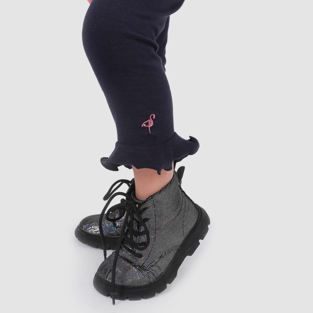 Legging bébé avec volant