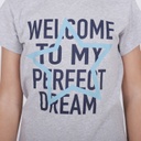 Pyjama fille manches courtes WELCOME TO MY PERFECT DREAM