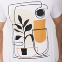 T-shirt homme manches courtes  TROPICAL DRAWING
