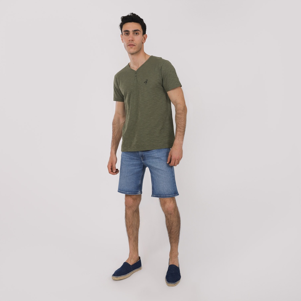 Short jeans slim homme-YANIS