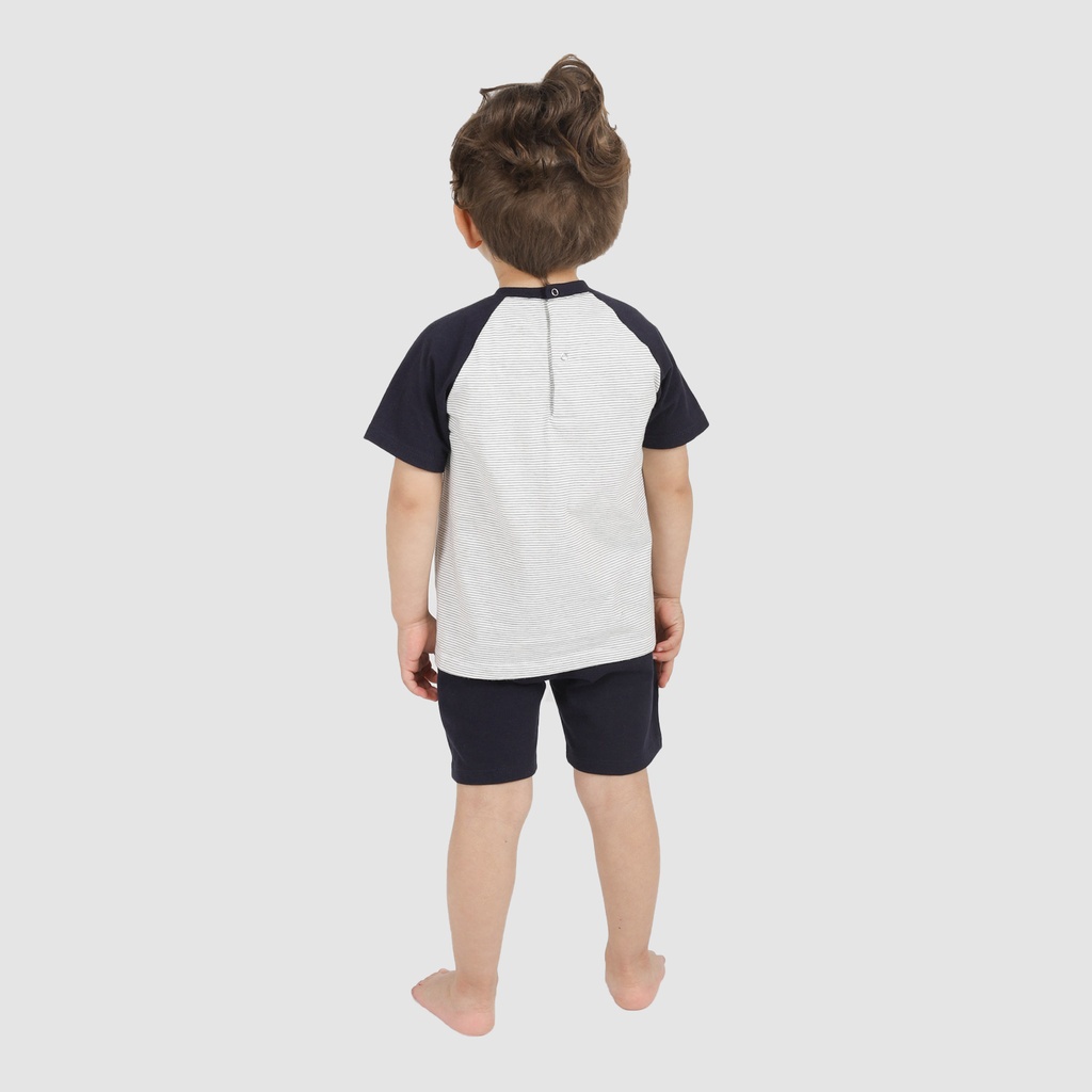 Ensemble bébé manches raglan VROOM