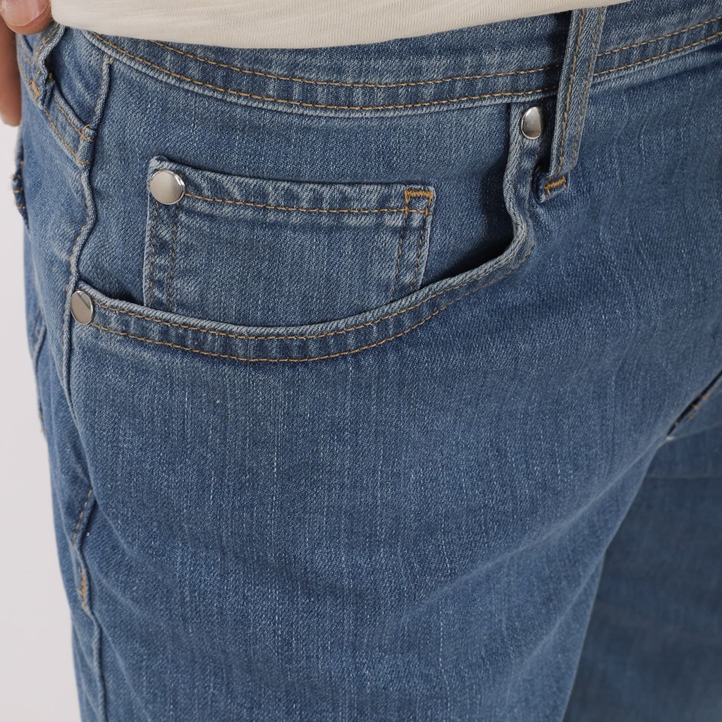 Short regular homme en jeans