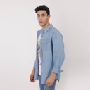 Chemise western homme en jeans - SHEMS