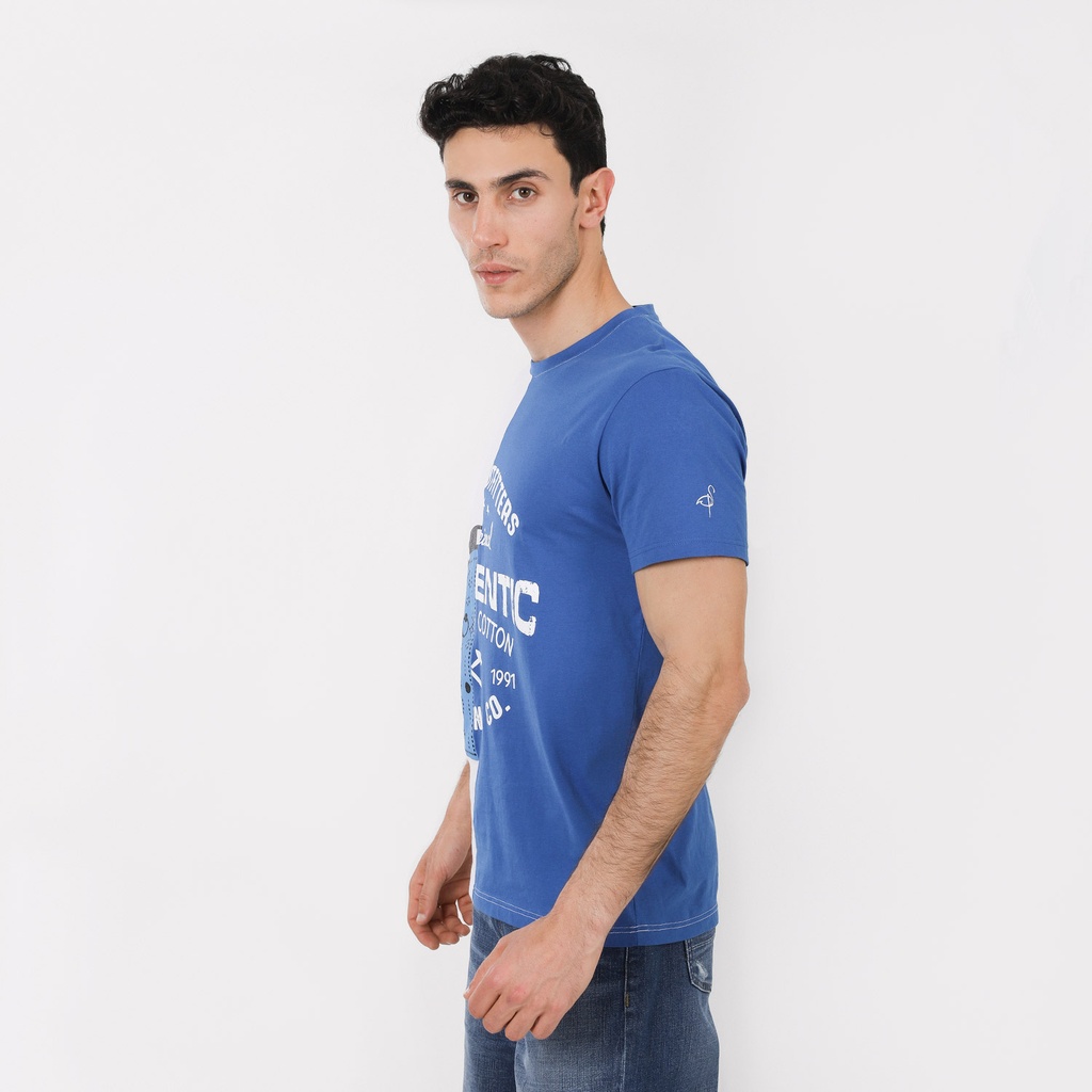T-shirt homme manches courtes bi-couleurs SIDI BOU SAID AUTHENTIC