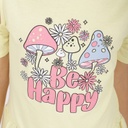 Robe fille avec volants BE HAPPY