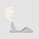 Sandales espadrilles femme en jeans