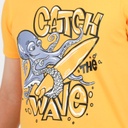 T-shirt slim garçon manches courtes CATCH THE WAVE