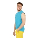 Débardeur flammé homme avec poche plaquée