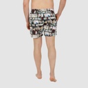 Short de bain homme court imprimé SURFING