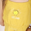 Combishort bébé avec volant CUTE LEMON