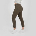 Pantalon slim femme avec poches plaquées