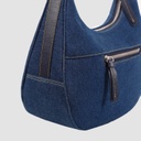 Sac demi lune en jeans - HLEL