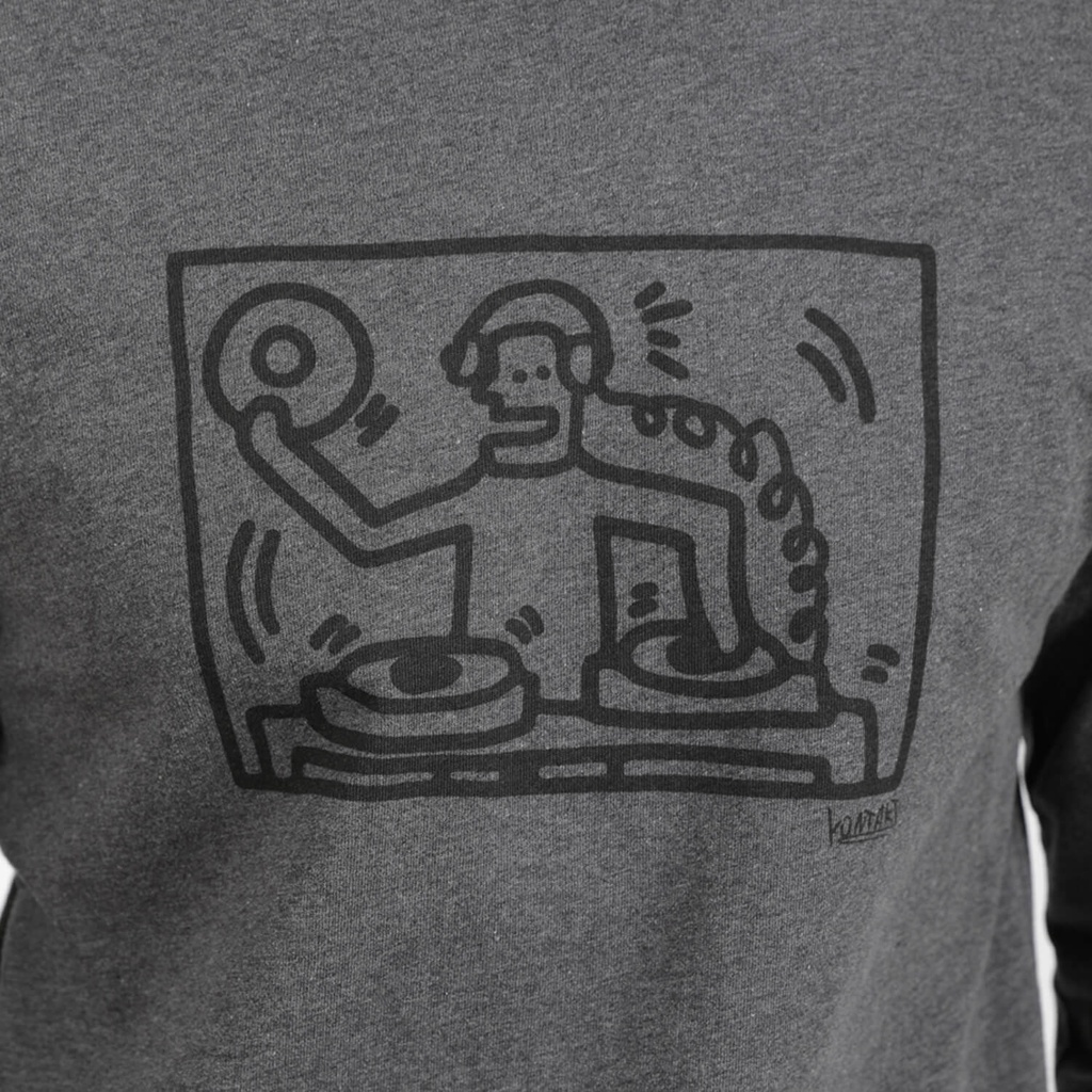 T-shirt homme manches longues DJ