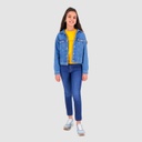 Regular jacket fille en jeans