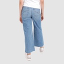 Wide leg jeans fille