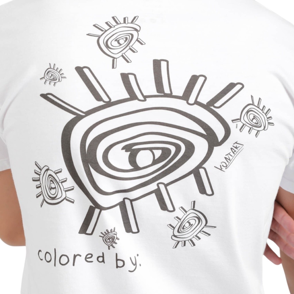 T-shirt unisexe manches courtes COLORIAGE EYES