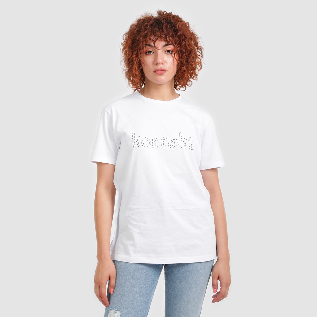 T-shirt unisexe manches courtes COLORIAGE TIGRE