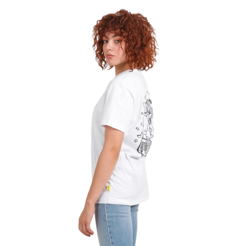 T-shirt unisexe manches courtes COLORIAGE TIGRE