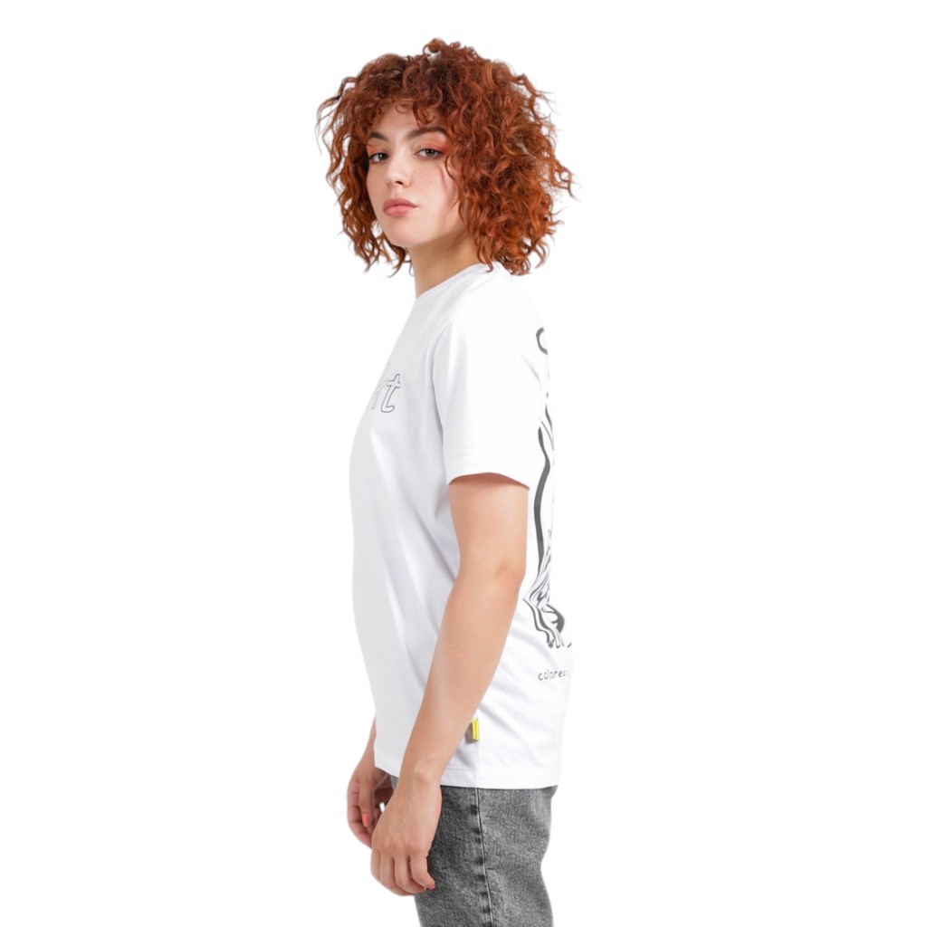 T-shirt unisexe manches courtes COLORIAGE WEIRD