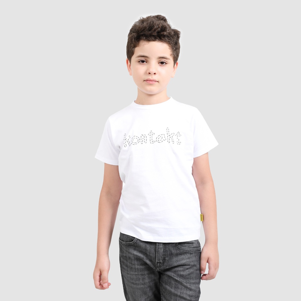 T-shirt unisexe enfant manches courtes COLORIAGE TIGRE