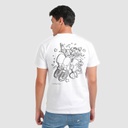 T-shirt unisexe manches courtes COLORIAGE TIGRE