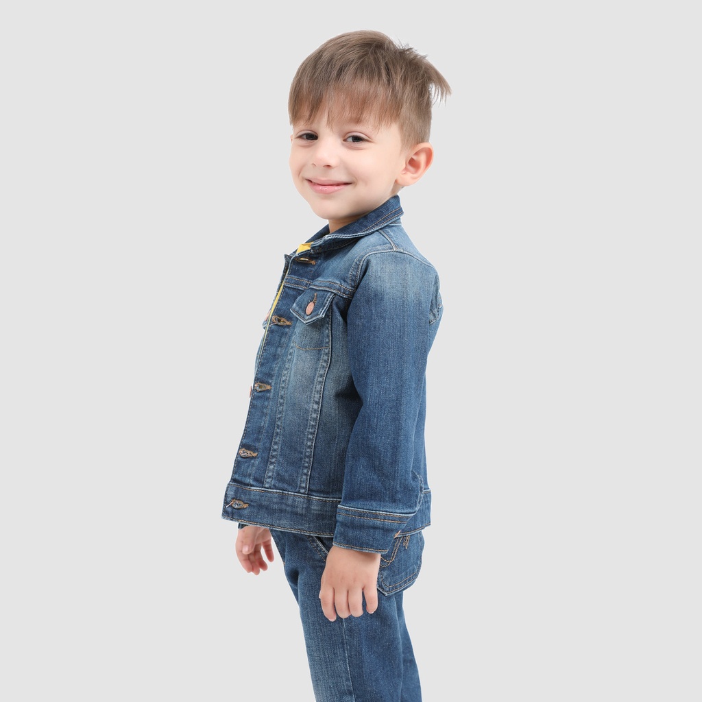 Veste bébé en jeans