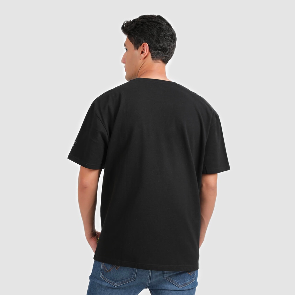 T-shirt oversized homme manches courtes avec poche soufflet