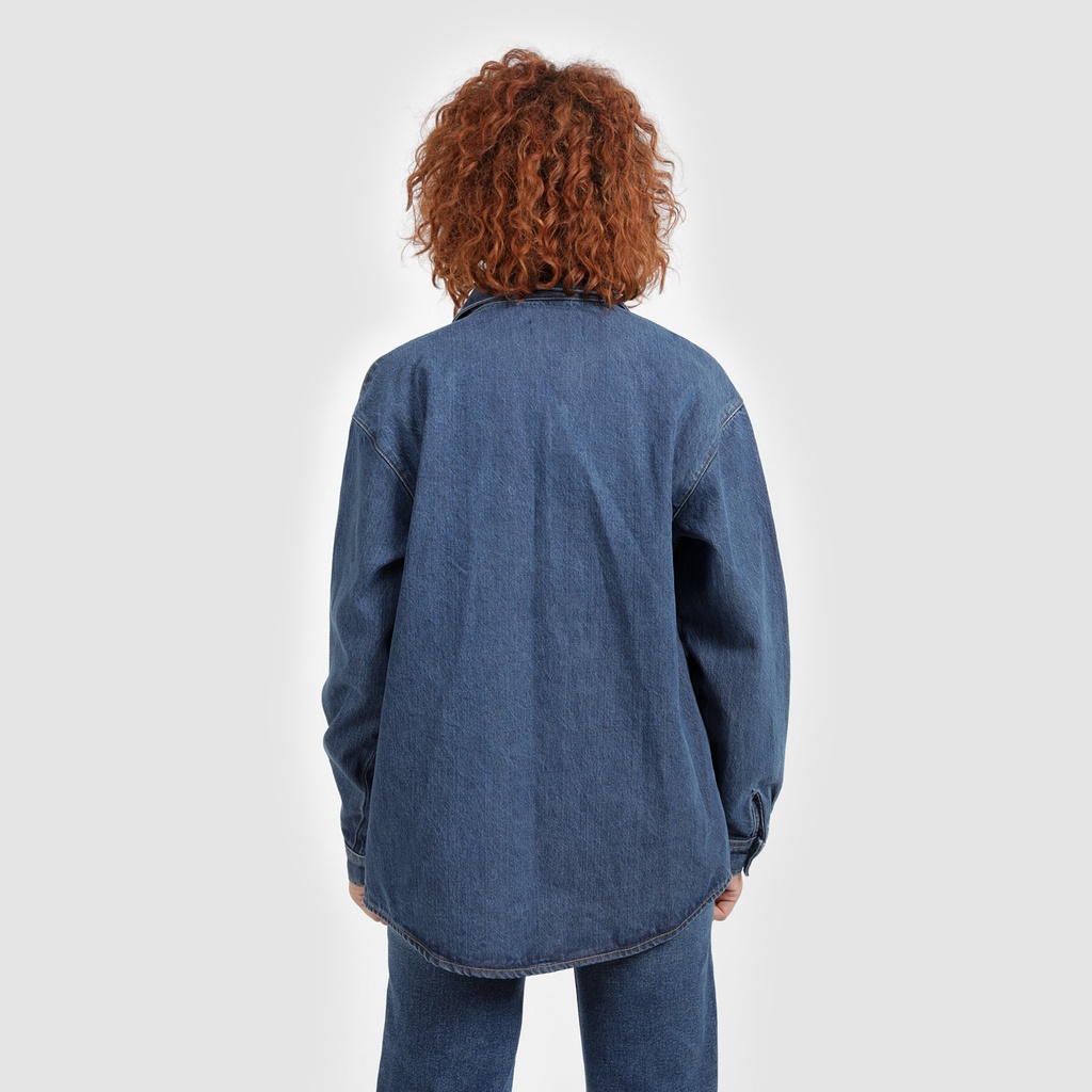 Chemise oversized femme en jeans - SHER