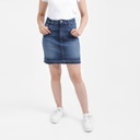 Jupe mini femme en jeans- MINA